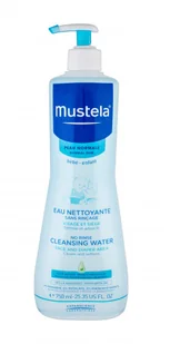 Mustela LABORATOIRES EXPANSCIENCE POLSKA SP. Z O.O. Bebe Enfant delikatna woda oczyszczająca bez spłukiwania 750 ml 7068431 - Kremy dla dzieci - miniaturka - grafika 4