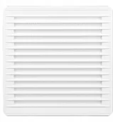 Kratki wentylacyjne - Parkanex wentylacyjna kwadratowa grafitowa 125 airRo - miniaturka - grafika 1