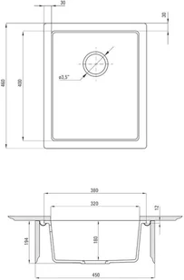 Deante CORDA ZQA T10B | - Zlewozmywaki - miniaturka - grafika 5