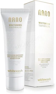 Nano WhiteWash Nano WhiteWash Whitening - Luksusowa pasta wybielająca zęby 75ml - Pasty do zębów Nano WhiteWash Nano WhiteWash Whitening - Luksusowa pasta wybielająca zęby 75ml - Pasty do zębów - miniaturka - grafika 1