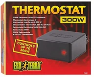 Pozostałe akcesoria dla kotów - Exo Terra EXO Terra termostat, czarna, czarny - miniaturka - grafika 1