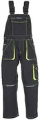 Odzież robocza - Planam PLANAM BASALT dziecięce ogrodniczki, nowoczesne i wytrzymałe, 140, antracytowy/żółty 6120134 - miniaturka - grafika 1