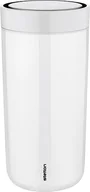 Kubki termiczne - Stelton Kubek termiczny To-Go Click 400 ml kredowy z podwójnej stali 685-3 - miniaturka - grafika 1