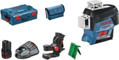 Sprzęt geodezyjny - Bosch Laser liniowy GLL 3-80 CG (zielony laser krzyżowy +) - miniaturka - grafika 1