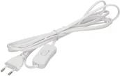 Przewody elektryczne - Conotech Zasilający Z Wyłącz. OR-AE-1394/W Biały - miniaturka - grafika 1
