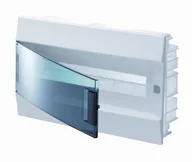 Rozdzielnie elektryczne - ABB Obudowa podtynkowa IP41 MISTRAL41F drzwi przeźroczyste 18 moduły 1 rzędy N+PE MISTRAL41F 18M IP41 P/T - miniaturka - grafika 1