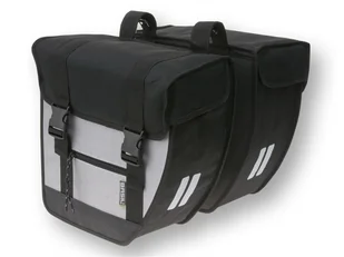 Basil Sakwa Tour czarny-srebrny / Montaż: tył / Pojemność: 26 L BAS-17075 - Sakwy rowerowe Basil Sakwa Tour czarny-srebrny / Montaż: tył / Pojemność: 26 L BAS-17075 - Sakwy rowerowe - miniaturka - grafika 1