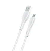 Kable USB - USAMS Kabel U38 microUSB 4A Fast Charge for OPPO 1m biały/white SJ375USB02 (US-SJ375) - miniaturka - grafika 1
