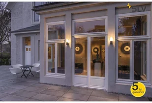 Spotline SLV OVALISK WL Sensor zewnętrzna oprawa ścienna LED kolor antracytowy przełącznik CCT 3000/4000 K 1004679 - Lampy ogrodowe - miniaturka - grafika 8