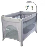 Łóżeczka i kojce - Euro Baby Restful Grey EB426 - miniaturka - grafika 1