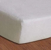 Prześcieradła - Darymex Prześcieradło z gumką Frotte białe 60x120 cm 5907761001992 - miniaturka - grafika 1