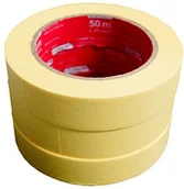 Taśmy klejące - CON:P taśma krepowana, 3 sztuki w zestawie, 25 mm x 50 m, B22299. B22299 - miniaturka - grafika 1