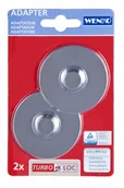 Koszyki łazienkowe - Wenko Adapter Turbo-Loc 20646100 - miniaturka - grafika 1