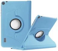 Etui do tabletów - Huawei Etui obrotowe 360 MediaPad T3 7.0 Niebieskie + Szkło 03038 - miniaturka - grafika 1