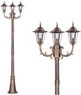 Lampy ogrodowe - Kaja Latarnia parkowa Standard 3xE27 60W K-7009A2/3 - miniaturka - grafika 1