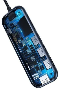 Baseus Baseus Hub Baseus CAHUB-CZ0G (3x USB 3.0; kolor granatowy) 2_257310 - Huby USB - miniaturka - grafika 4