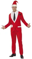 Stroje karnawałowe - Smiffys Strój dla dorosłych "Przystojny Mikołaj Garnitur", rozm. M SF33562M - miniaturka - grafika 1