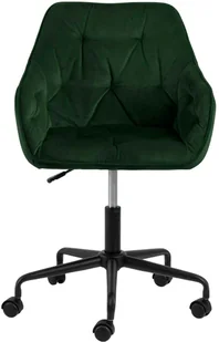 Fotel biurowy, krzesło biurowe Actona Fotel biurowy Brooke VIC zielony - Fotele i krzesła biurowe - miniaturka - grafika 5