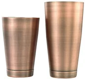 Shakery barmańskie - Barfly Cocktail Tin, zestaw (40 ml i 60 oz), Antique Copper - miniaturka - grafika 1