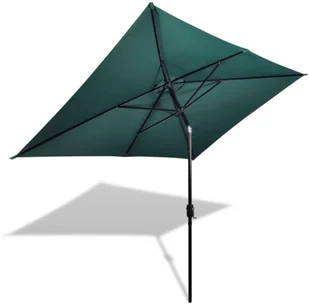 vidaXL vidaXL Parasol prostokątny (200 x 300 cm) Zielony - Parasole ogrodowe - miniaturka - grafika 2