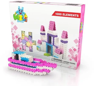Meli Klocki Basic Girls 1000 elementów 50031 - Klocki - miniaturka - grafika 3