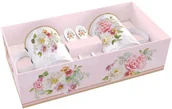 Kubki - Nuova Cer R2S Zestaw kubków z łyżeczkami 300ml R2S Romantic Lace 314 ROLC - miniaturka - grafika 1