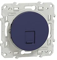 Kostki, złączki, wtyczki - Schneider Electric S550471 Odace, wtyczka RJ45, klasa 1 (telefon) kat. 5 UTP, śruby S550471 - miniaturka - grafika 1