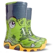 Buty dla dziewczynek - Demar Kalosze dziecięce STORMER PRINT B (28-35) - Duża 0031B - miniaturka - grafika 1