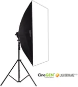 Inne akcesoria studyjne - CineGEN Lampa światła stałego SOFTBOX 80x120 5x85W 290cm VIVID-81815 - miniaturka - grafika 1