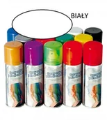 Dodatki do strojów karnawałowych - GUIRCA Farba w sprayu do włosów Biała SPW/0113-G - miniaturka - grafika 1