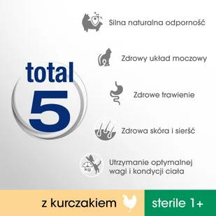 Perfect Fit Sterile 1+) 3 x 750g Bogaty w Kurczaka sucha karma dla kotów po sterylizacji - Mokra karma dla kotów - miniaturka - grafika 6