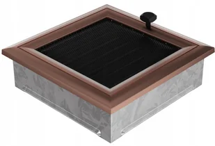 Kratki.pl kratka 17/17 oskar miedziany z żaluzją 17OMIX - Akcesoria kominkowe - miniaturka - grafika 3