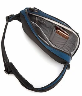 Pacsafe Antykradzieżowy plecak na jedno ramię Vibe 325 ECONYL Ocean PVI40105641 - Plecaki - miniaturka - grafika 6