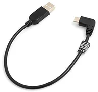 Kable USB - System-S USB 3.1 typu C 90 ° gewinkelt wtyczka kątowa Wtyczka do kabla USB 2.0 A kabel do transmisji danych kabel do ładowania adapter 27 cm 53526287 - miniaturka - grafika 1
