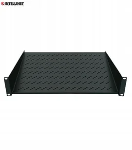 Intellinet Network Solutions Półka stała 19 1U głębokość 150 mm czarna (712491) - Akcesoria do szaf serwerowych - miniaturka - grafika 2