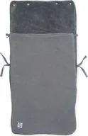 Śpiworki dla dzieci - Jollein Jollein Jollein Śpiworek oddychający do wózka i fotelika Basic Knit STONE GREY 8717329355422 - miniaturka - grafika 1