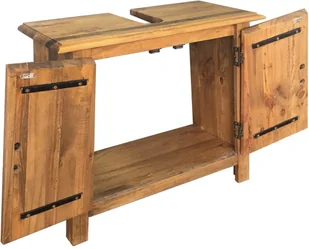 Szafka łazienkowa pod umywalkę drewno sosnowe - Szafki łazienkowe - miniaturka - grafika 6