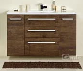 Szafki łazienkowe - Gante Szafka wisząca z umywalką 120/39/C3 seria FOKUS AD FKS-AD-U120/39/C3+ 1200 - miniaturka - grafika 1