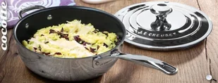 Le Creuset Patelnia Sauté 3-Ply Plus silber - Patelnie - miniaturka - grafika 3