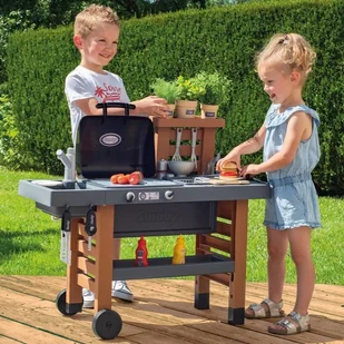 Smoby Kuchnia ogrodowa Garden Kitchen grill 312004 312004 - Zabawki i gry sportowe - miniaturka - grafika 10