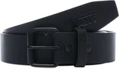 Paski - Vans pasek ze skóry ekologicznej HUNTER II PU BELT Black - miniaturka - grafika 1
