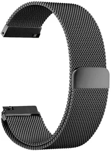 Alogy Bransoleta Milanese pasek Alogy do Gear S3 Watch 46mm 22mm) 236mm Czarna 8751X1 - Akcesoria do smartwatchy - miniaturka - grafika 5