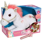 Maskotki i pluszaki - Gipsy TOYS - Interaktywny pluszowy - Magiczna Lica Bella - Miękki pluszowy jednorożec świeci i emituje bajkowe dźwięki 056072 - miniaturka - grafika 1