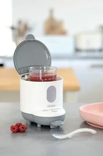 Beaba Bibexpresso Ekspres do mleka 2w1 White/grey - Podgrzewacze butelek i sterylizatory - miniaturka - grafika 13