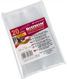 Biowin Woreczki foliowe do szynkowara WORSZY15SN20 - Akcesoria do grilla - miniaturka - grafika 2