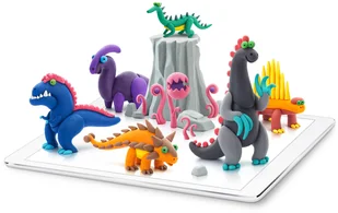 TM Toys Hey Clay Mega Dinos Masa plastyczna Ciastolina - Masy plastyczne - miniaturka - grafika 11