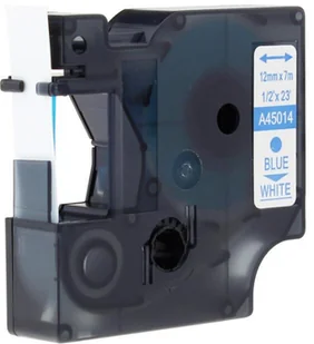 Dymo Standardowa taśma D1 - 12mm x 7m - niebieski/biała - 45014 - Etykiety do drukarek - miniaturka - grafika 7