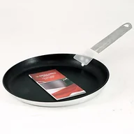 Patelnie - Agnelli pentole agnelli patelnia do naleśników na crépes, wykonana z aluminium, z uchwytem ze stali nierdzewnej, srebrny ALSA111CR24 - miniaturka - grafika 1