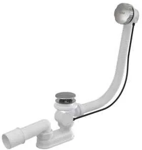 Ravak YOU Wannowy syfon z przelewem sterowany cięgnem 800, chrom X01318 - Syfony Ravak YOU Wannowy syfon z przelewem sterowany cięgnem 800, chrom X01318 - Syfony - miniaturka - grafika 2