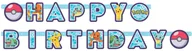 Urodziny dziecka - AMSCAN Baner Happy Birthday Pokemon - 218 cm - 1 szt. 9904825 - miniaturka - grafika 1